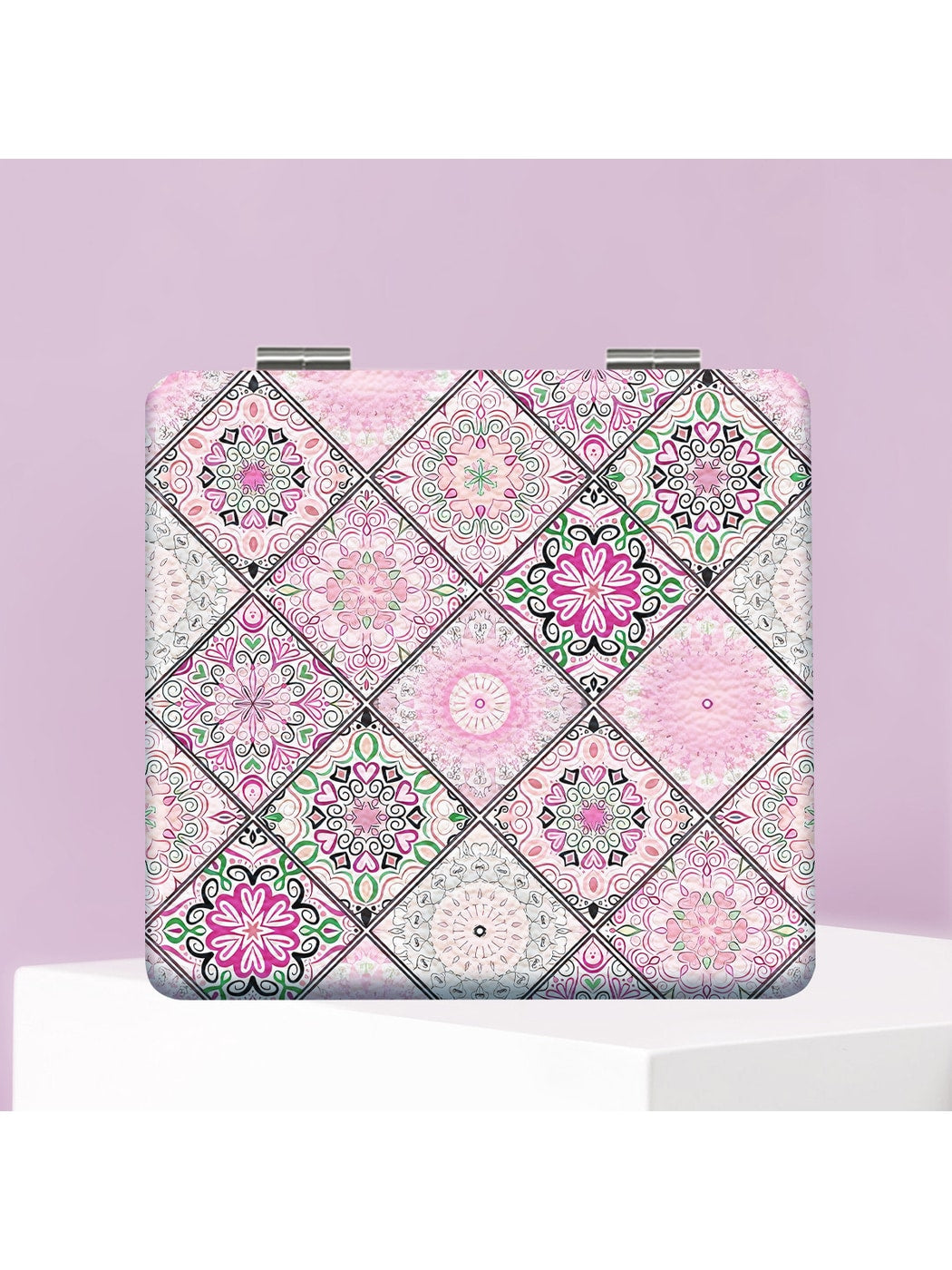Mirroray - Portable Printed Compact Foldable Makeup Mirror