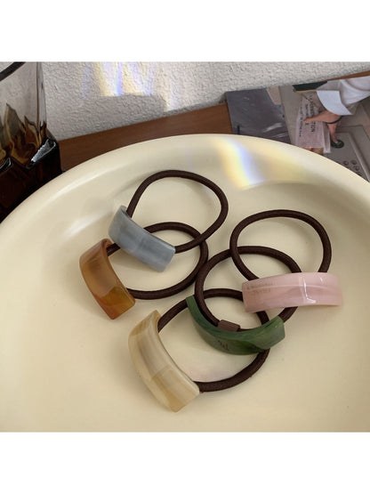 Gifty - Stylish Simple Curved Acetate Hair Tie