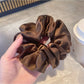 Gifty - Two Tone Crinkled Satin Scrunchie