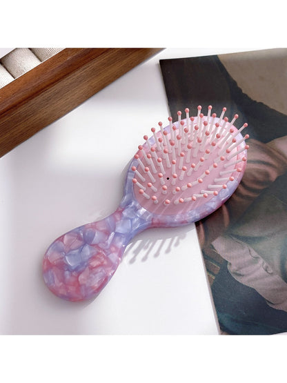 Camerow - Vintage Acetate Hair Comb Portable Massage Brush