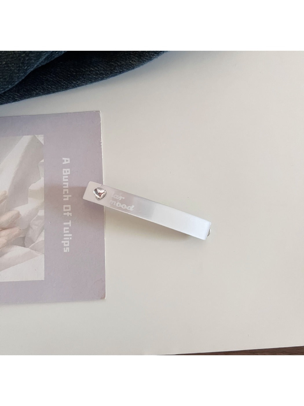 Beau - Minimalist Chic Solid Color Square Hair Clip