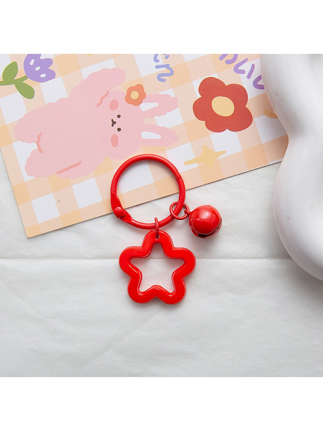 Keypus - Fresh Colorful Star-Shaped Keychain
