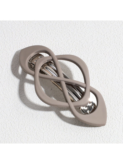 Beau - Matte Hollow Design Hair Clip