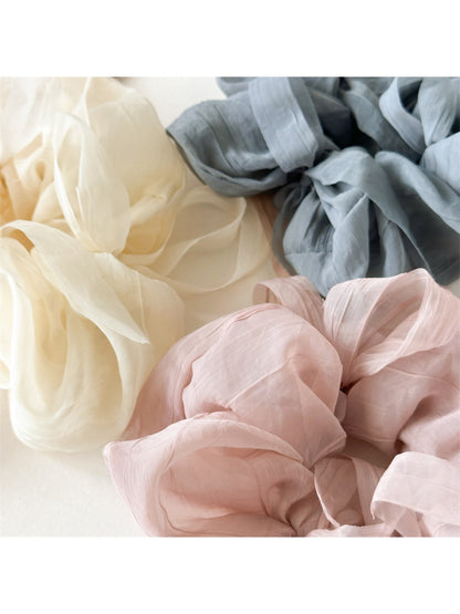 Gifty - Elegant Puff Satin Scrunchie