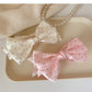 Beau - Polka Dot Satin Bow Hair Clip