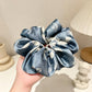 Gifty - Floral Print Polyester Puffy Scrunchie