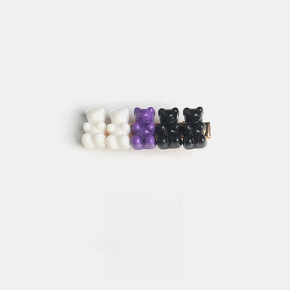 Beau - Cute Gummy Bear Glossy Hair Clip
