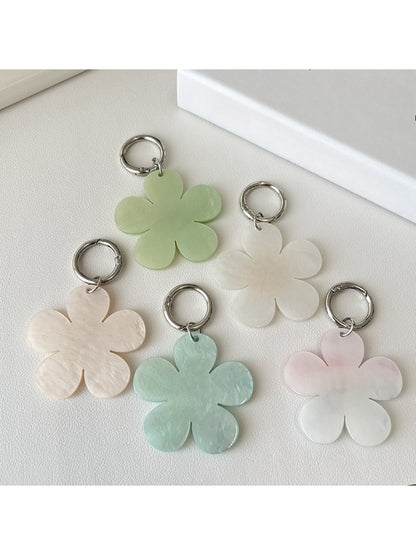 Keypus - Smiley Flower Keychain Charm