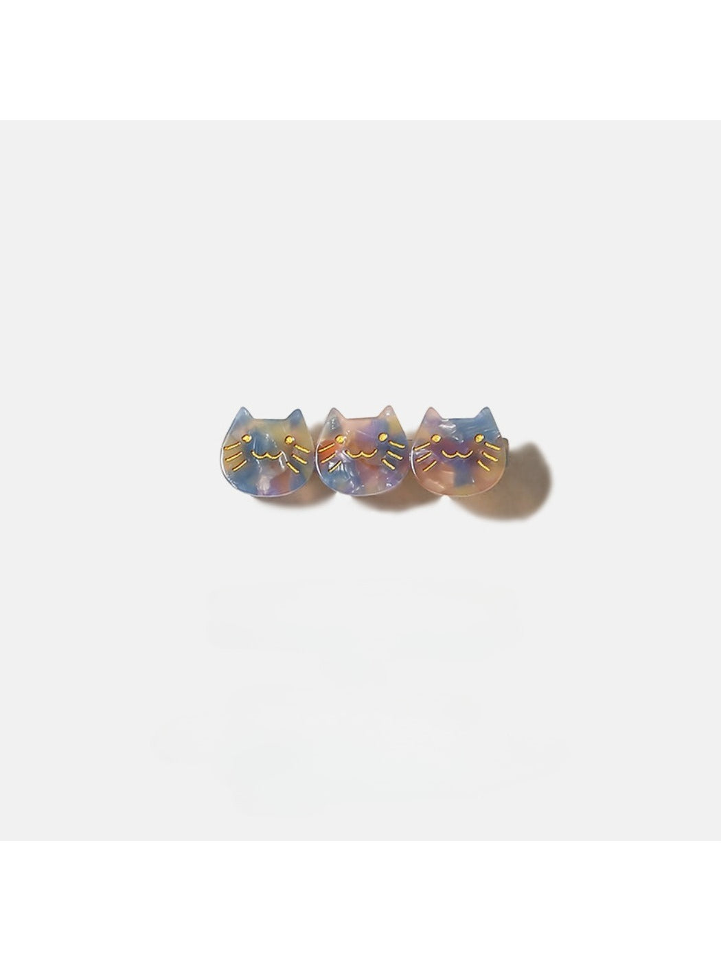 Beau - Colorful Cat Shaped Hair Clips