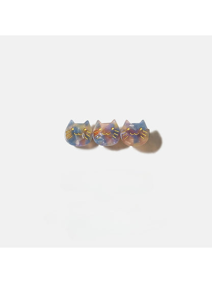 Beau - Colorful Cat Shaped Hair Clips