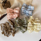 Gifty - Soft Spring Ruffle Hair Ring
