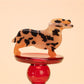 Beau - Acetate Sausage Dog Hair Clip