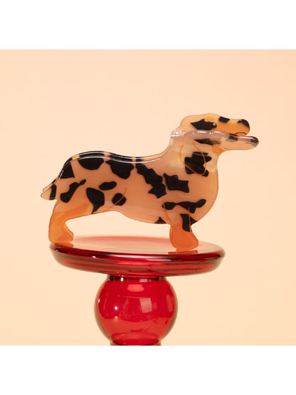 Beau - Acetate Sausage Dog Hair Clip