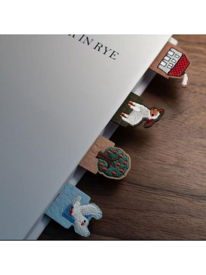 Feltery - Cute Cartoon Themed Creative Bookmarks