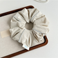 Gifty - Polyester Minimal Trim Detail Hair Scrunchie