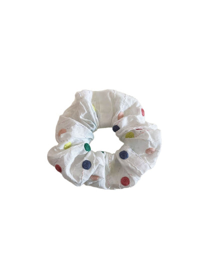 Gifty - Polka-Dotted Spiral-Shaped Hair Tie