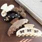 Beau - Adorable Half Round Hair Claw Clip