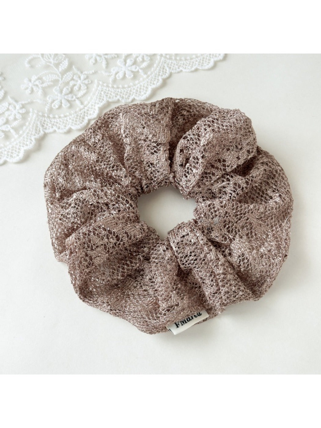 Gifty - Mesh Lace Hair Scrunchie