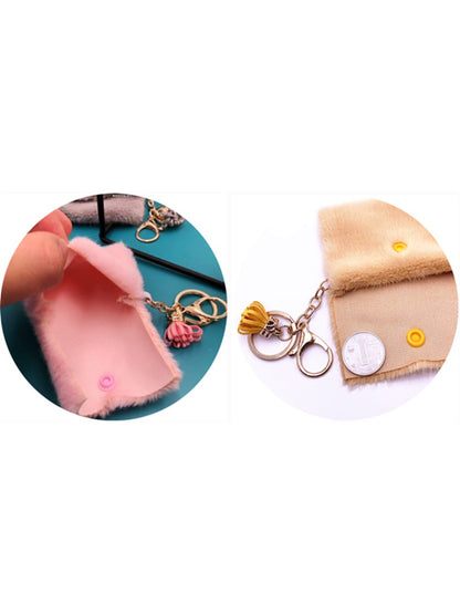 Keypus - Mini Wallet Plush Bag Charm Keychain