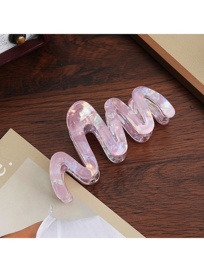 Beau - Cute Minimalist Wavy-Shaped Hair Clip
