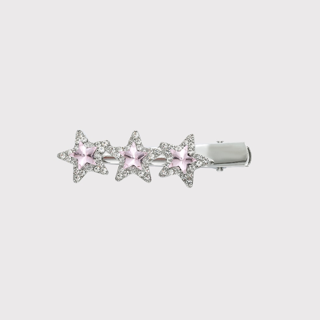 Beau - Sparkly Five Point Star Hair Clip