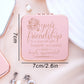 Mirroray - Square Alloy Folding Travel Makeup Mirror
