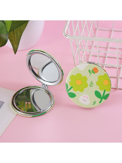 Mirroray - Double Sided Round Sunflower Folding Mirror