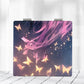 Mirroray - Retro Butterfly Print Folding Makeup Mirror