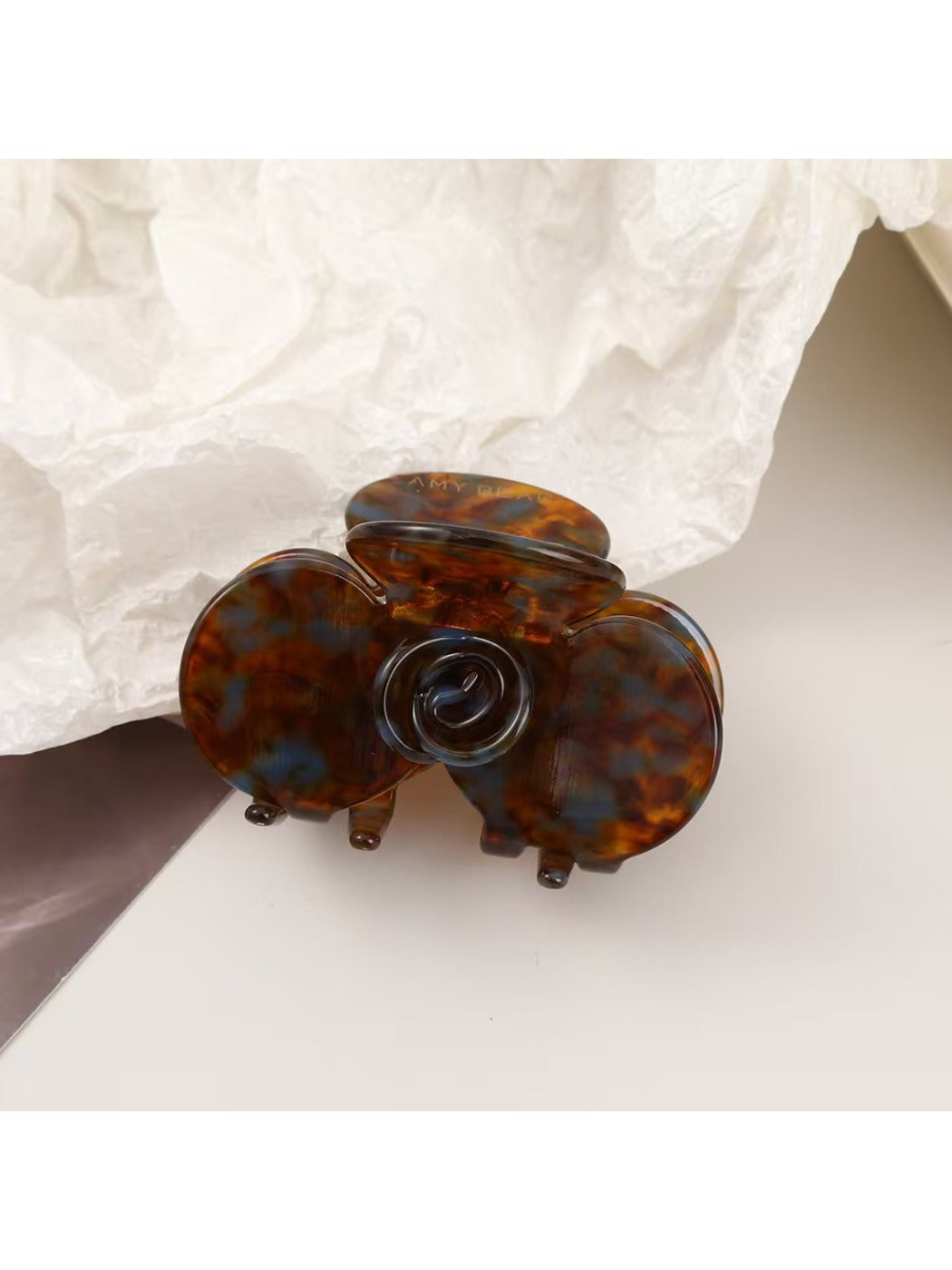 Beau - Elegant Acetate Flower Pattern Hair Clip