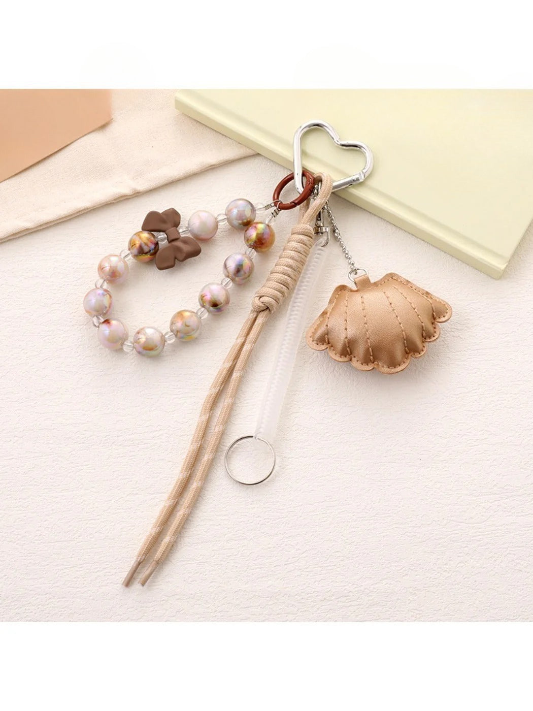 Keypus - Cute Seashell-Shaped Keychain