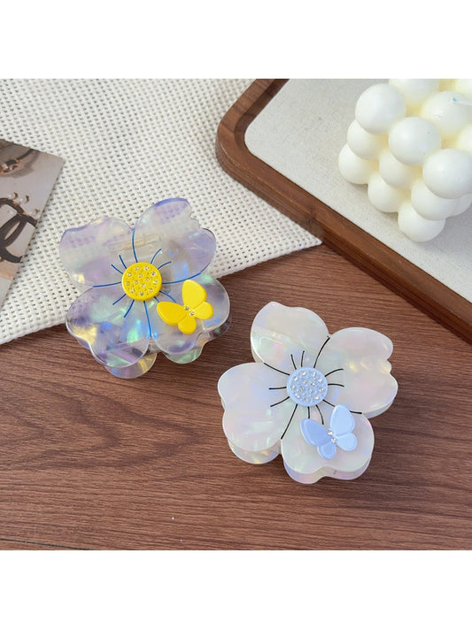 Beau - Butterfly Floral Hair Clip