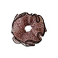 Gifty - Layered Ruffle Print Ponytail Scrunchie