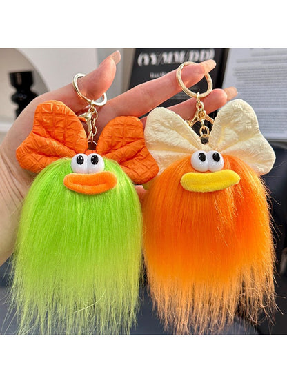 Keypus - Long Hair Monster Keychain