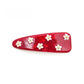 Beau - Floral Acetate Triangular Side Hair Clip
