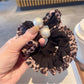 Gifty - Leopard Print Color-Block Scrunchie