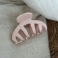 Beau - Irregular Acetate Fiber Alloy Claw Clip
