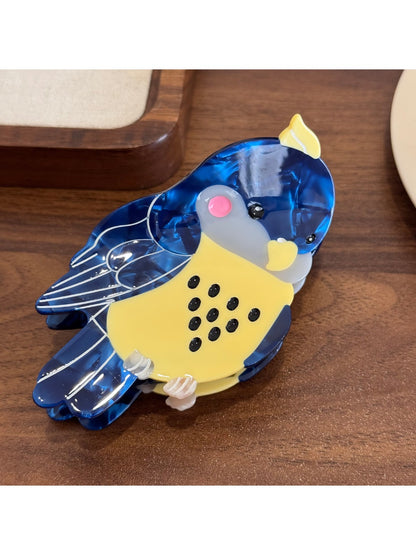 Beau - Cute Parrot Hair Claw Clip Cartoon