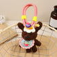 Keypus - Cartoon Plush Bear Pendant Bag Charm Keychain