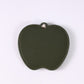 Mirroray - Apple Shaped Leather Makeup Mirror Rotating