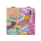 Mirroray - Cartoon Print Folding Makeup Mirror
