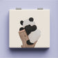 Mirroray - Panda Pattern Folding Makeup Mirror