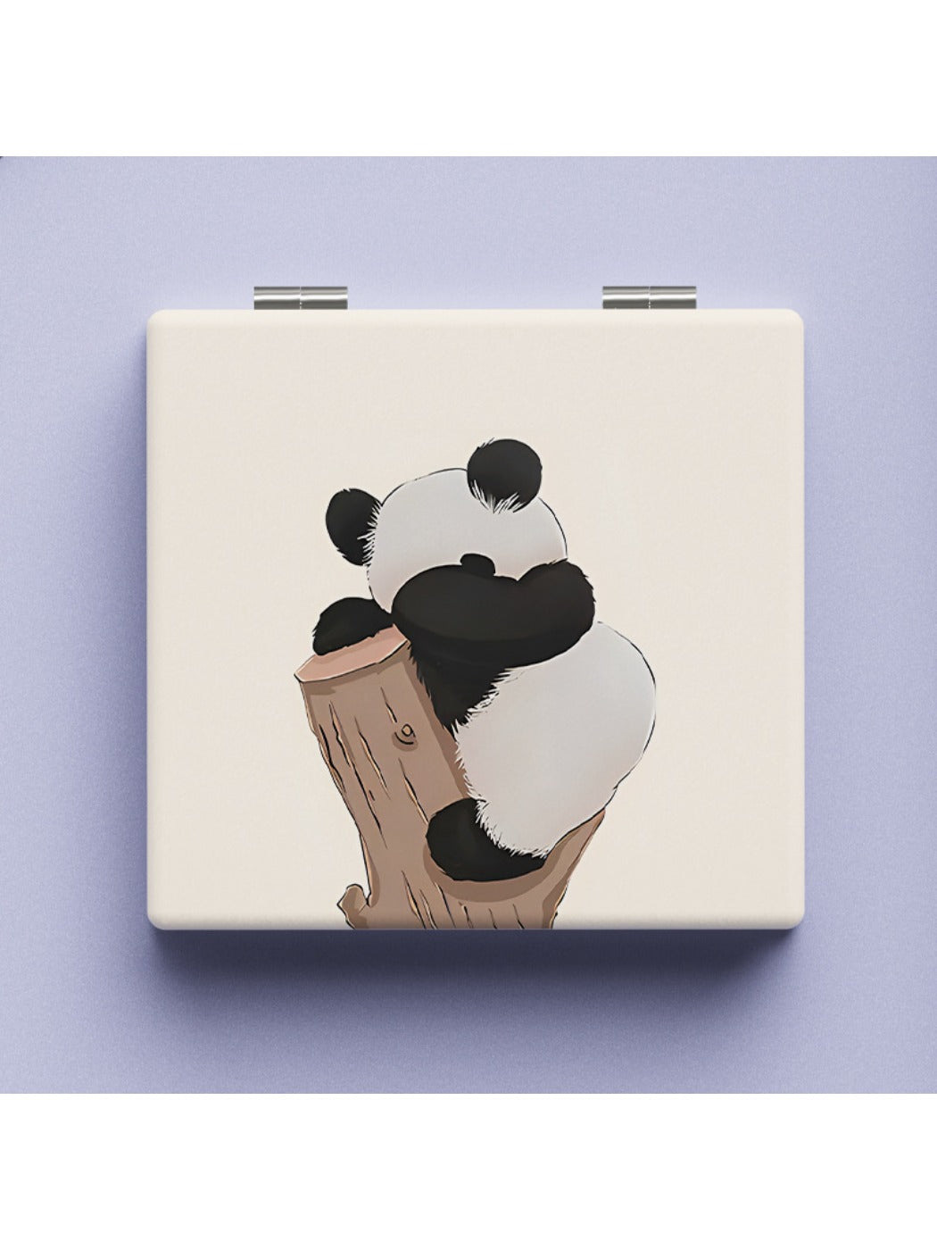Mirroray - Panda Pattern Folding Makeup Mirror