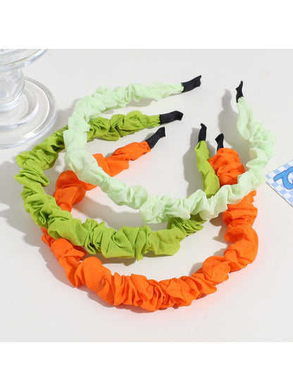 Gifty - Thin Ruched Fabric Hair Accessory Headband