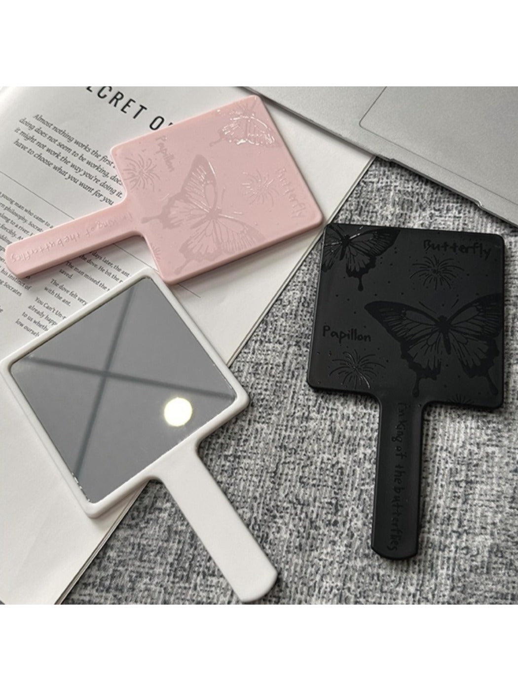 Mirroray - Butterfly Handled Vanity Mirror