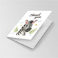Carduria - Sweet Animal Pattern Greeting Card