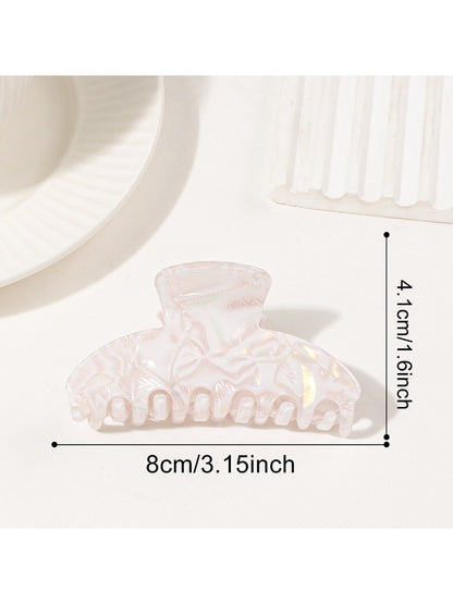 Beau - Textured Half Round Hair Claw Clip