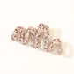 Beau - Wave Geometric Design Hair Claw Clip