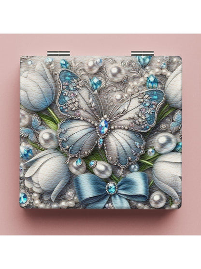 Mirroray - Butterfly Print Foldable Compact Mirror