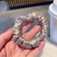 Gifty - Crinkle Textured Solid Color Hair Scrunchies