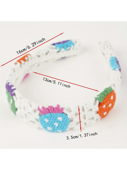 Gifty - Colorful Flower Wide Headband